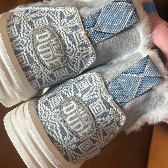 NWT - HEY DUDE Camden Brushed Cozy - SZ 10 - Picture 10 of 15